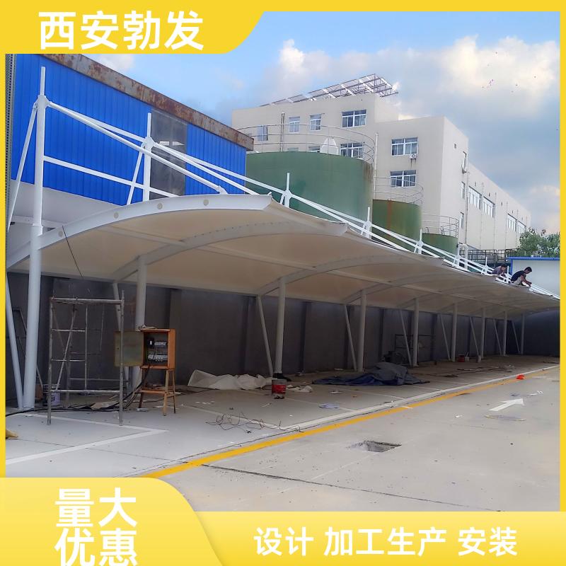 勃发 小区 别墅私家车停车棚 防水防紫外线 来图来样定做 国内上门安装
