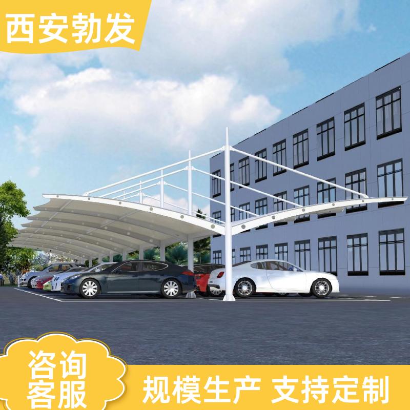 停车场 张拉膜结构车棚 防雨防晒 来图来样定做 国内上门安装 勃发
